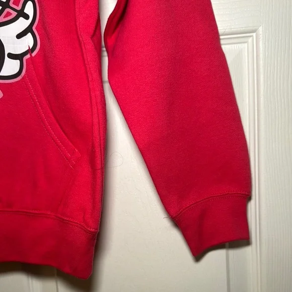 Hello Kitty hot pink Hoodie with Signature Design - Picture 5 of 8
